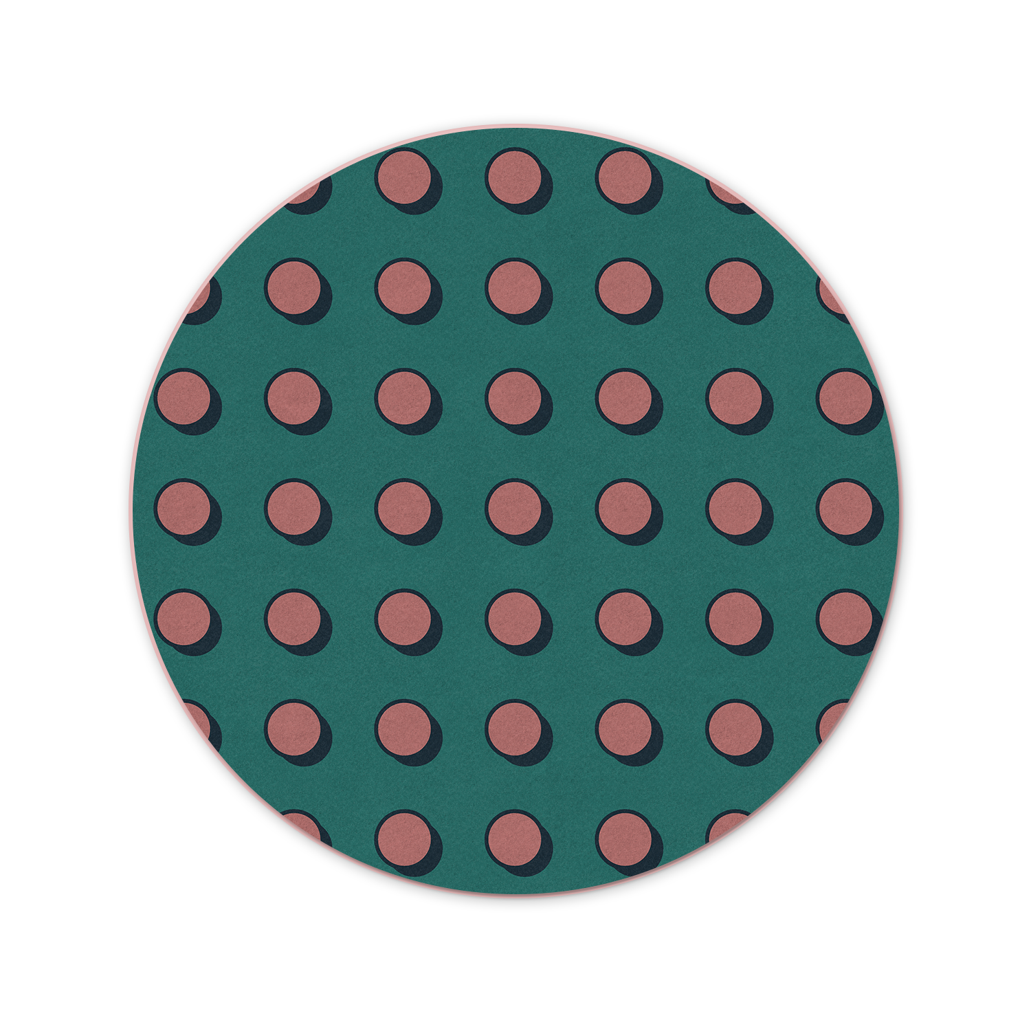 Contemporary bold rug for open-plan workspaces