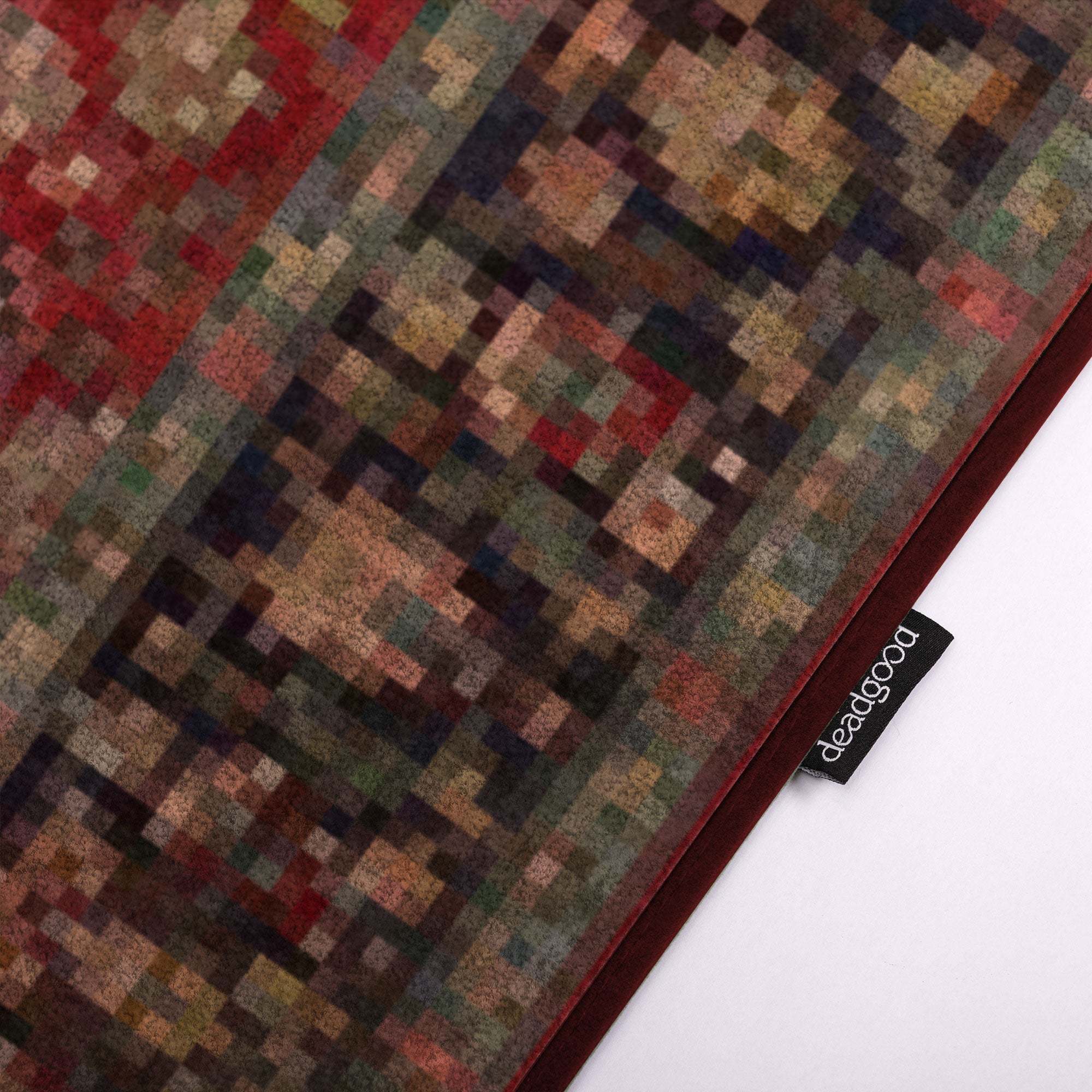 Detail of a subtle and elegant rug for upscale hotel suites