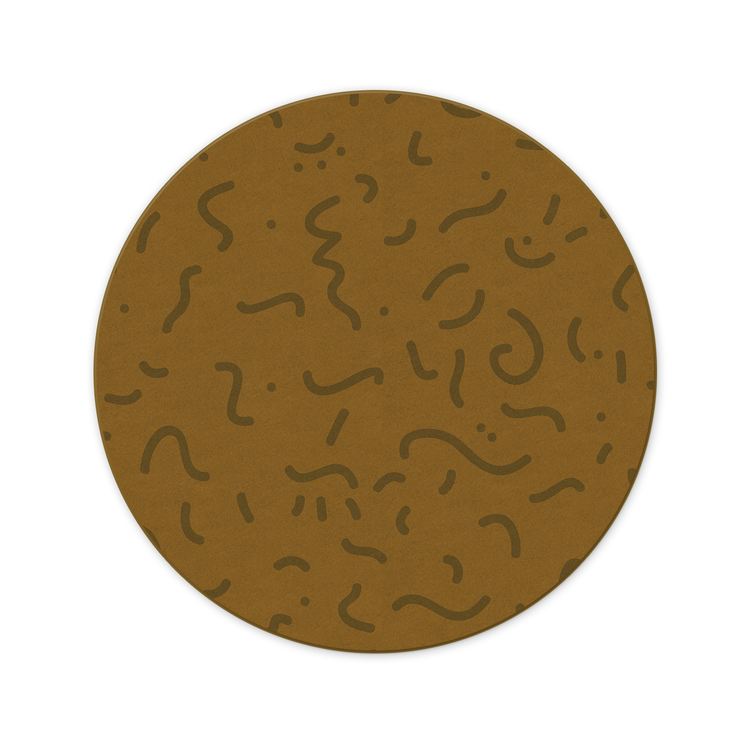 Vivid organic patterns on a rug for trendy offices