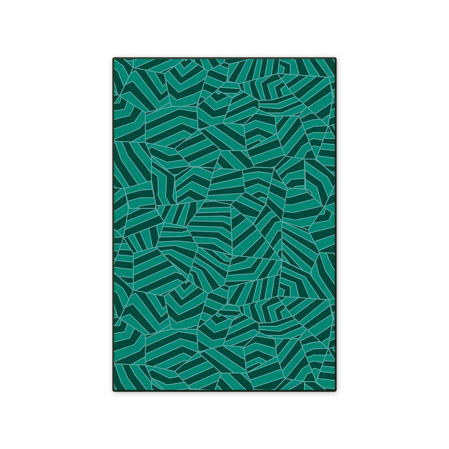 Bold textural rug for dynamic tech startups