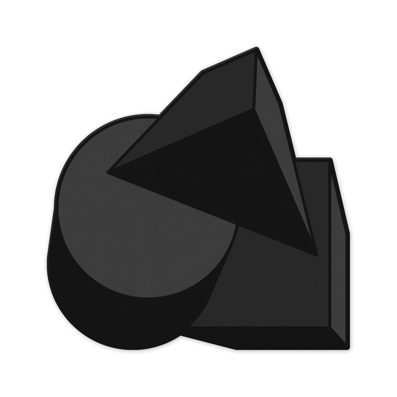 Fun geometric rug for children’s play areas.