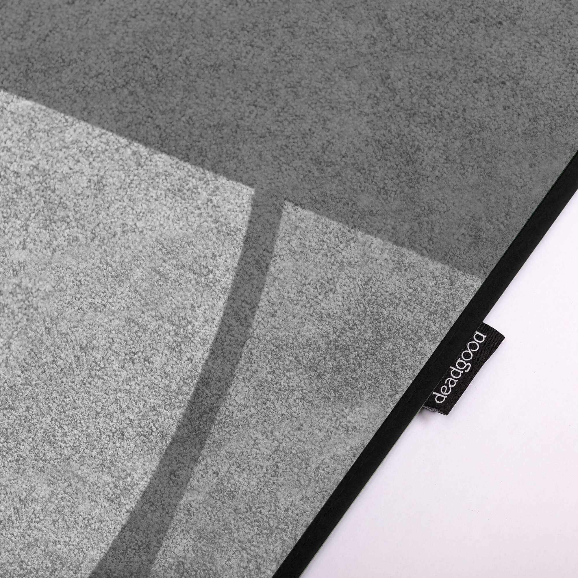 Detail of a fun geometric rug for children’s play areas