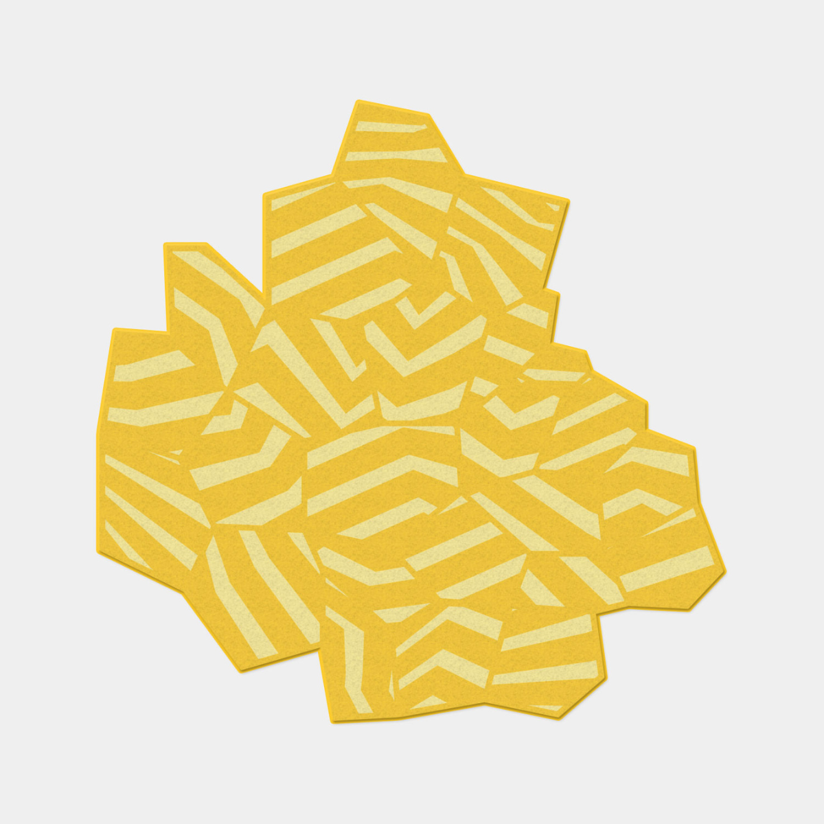 Bold textural rug for dynamic tech startups