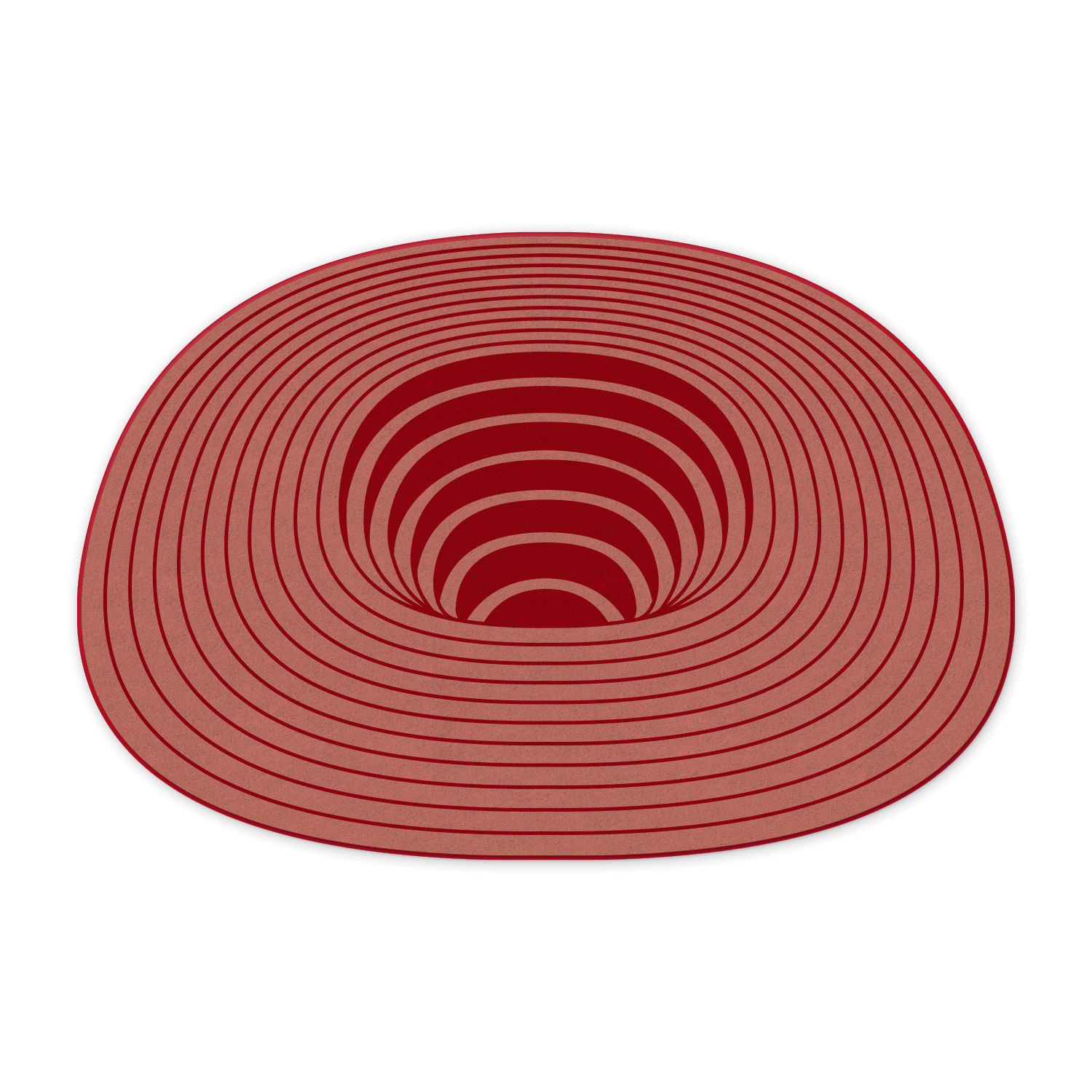 Colourful and playful rug for innovative coworking spaces.