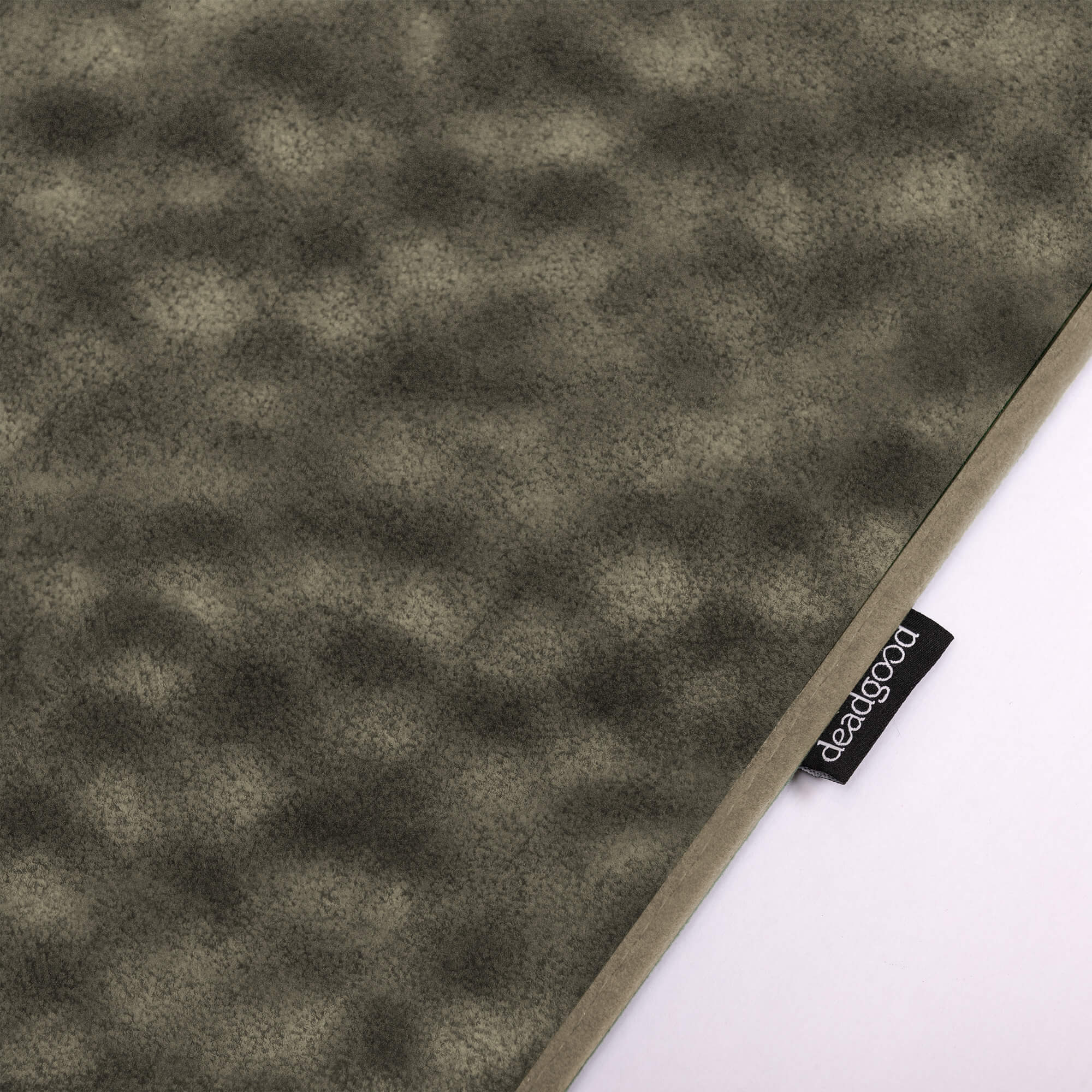 Detail of organic patterns on a rug for hotel lobby