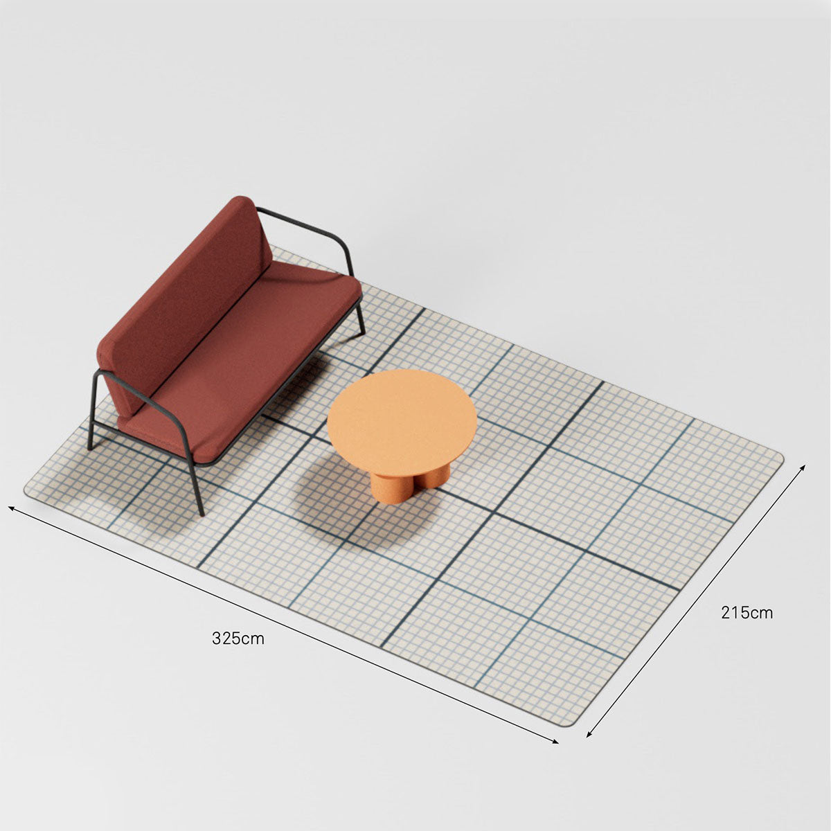 Customise your rug: Choose a design and refine it to perfectly match your brand's aesthetics and values.