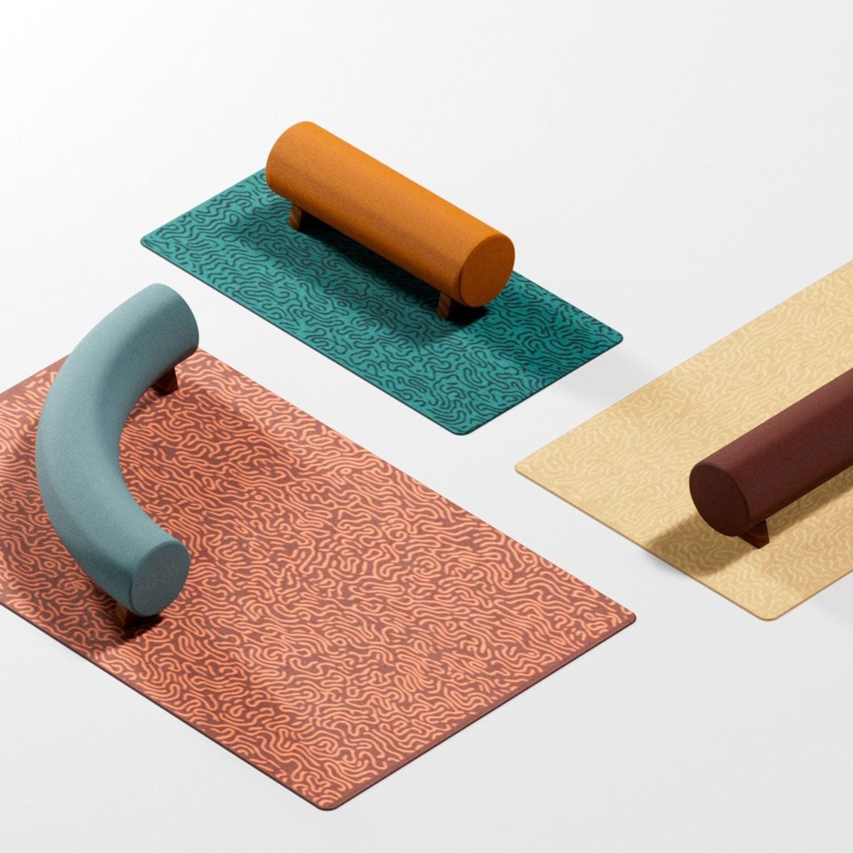 Customize your choice: Select size and color from our core collection of statement rugs for commercial spaces