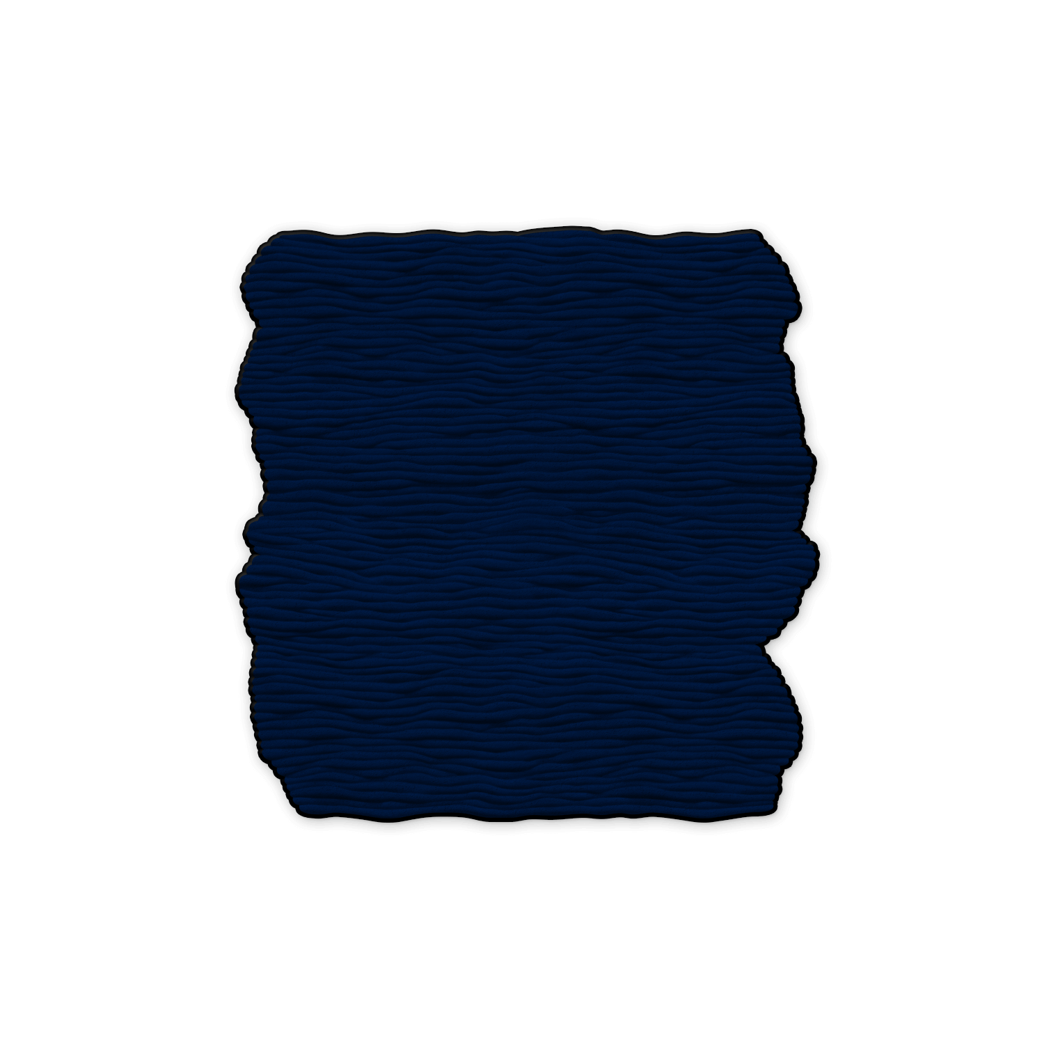 Organic and subtle rug for boutique hotel corridors