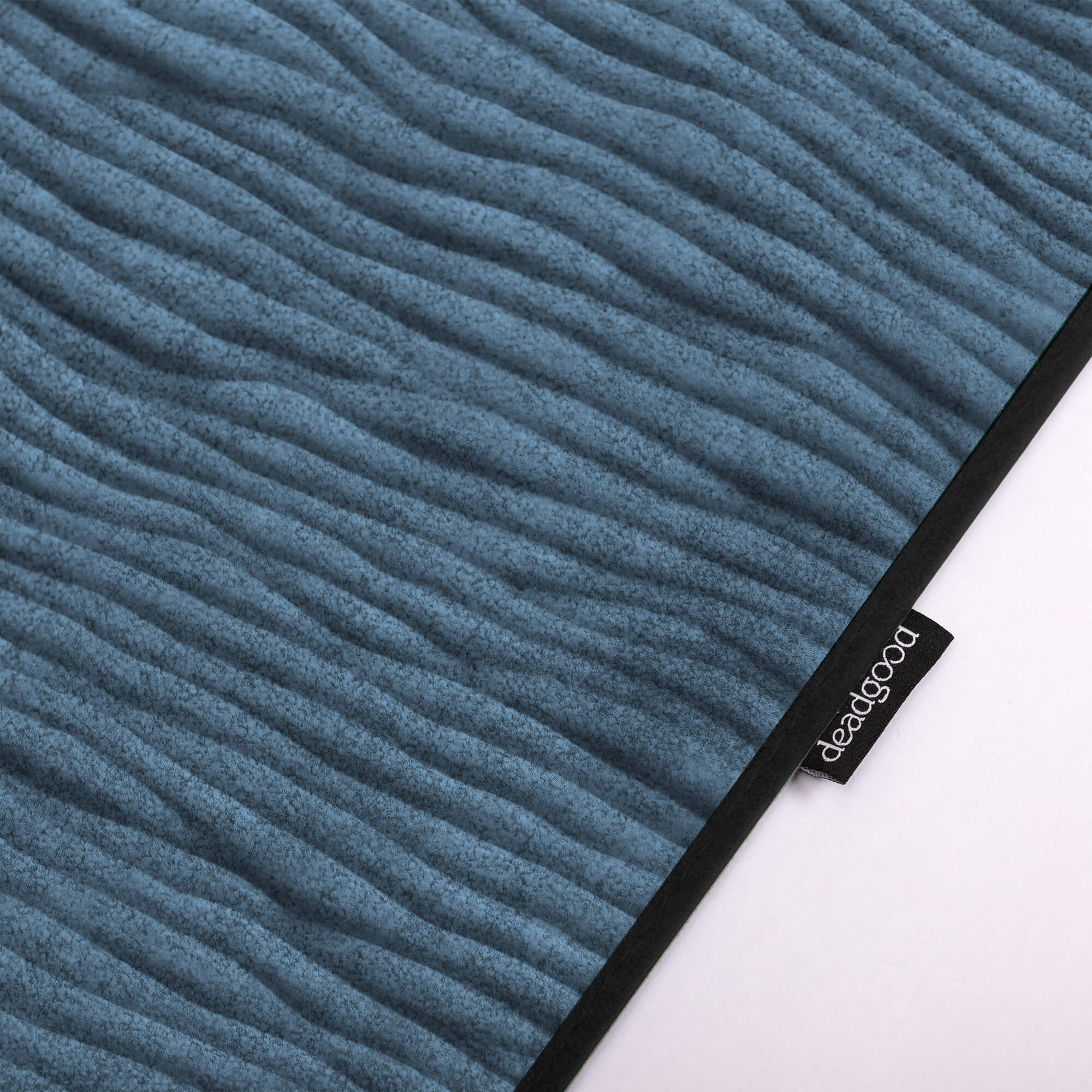 Detail of an organic and subtle rug for boutique hotel corridors