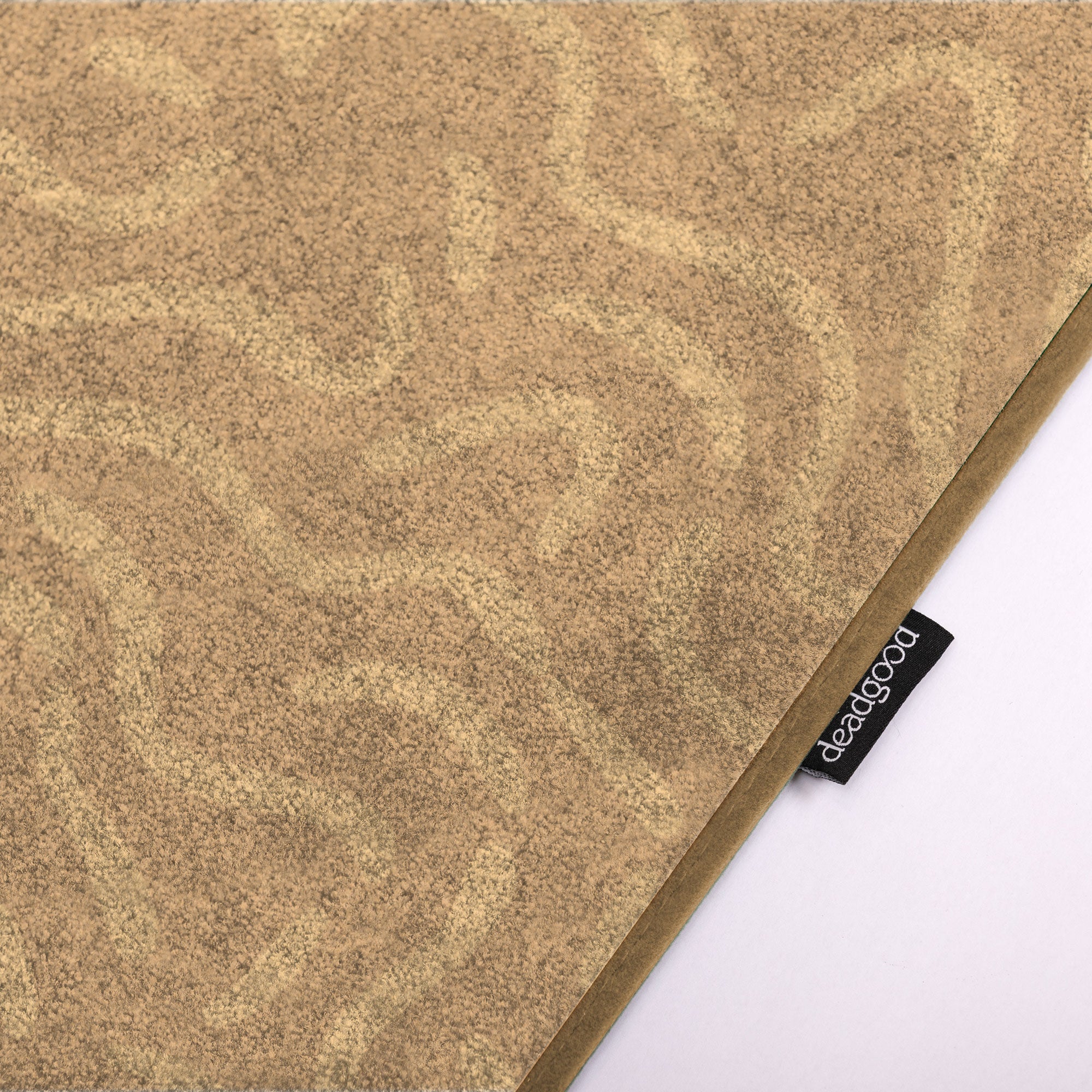 Detail of a sleek and subtle rug for professional office environments