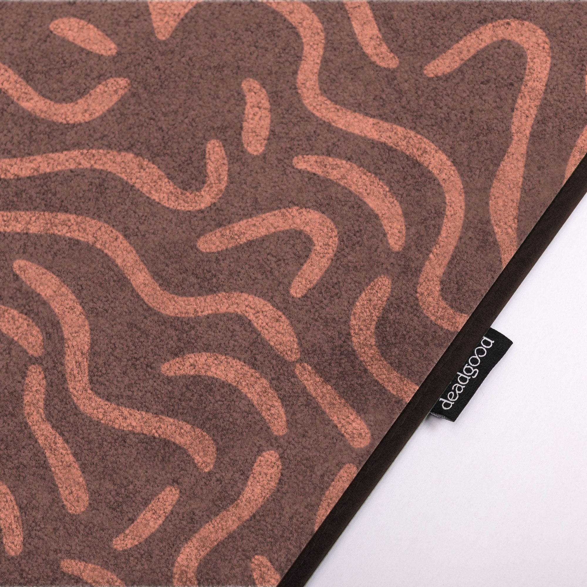 Detail of a sleek and subtle rug for professional office environments